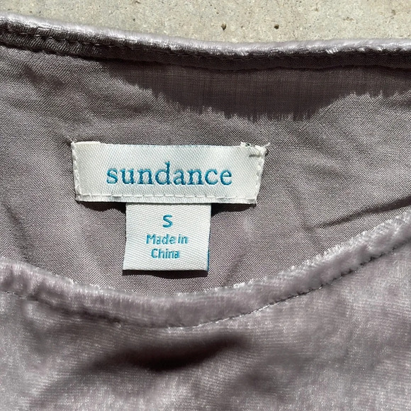 Sundance - Silk Lace Velvet Top - Picture 4 of 5